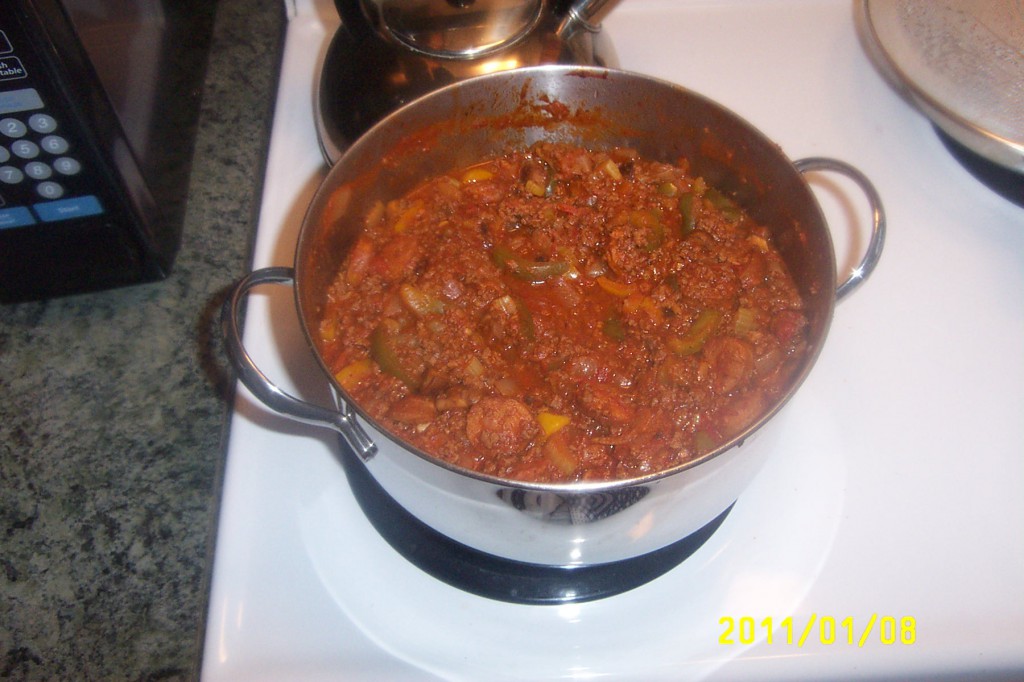 Primal Pasta Sauce Simmering