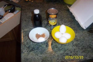 Primal Egg Nog Ingredients